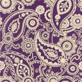 Purple white paisley print background - a purple background free wallpaper