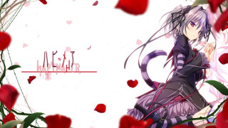 Anime girl roses red rose - pathfinder free wallpaper