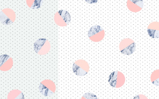 Wall pattern circles dots design - color scheme free wallpaper