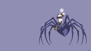 Cartoon character spider back black - nier:automata free wallpaper