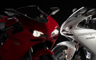 Motorcycles closeup black background white - ray free wallpaper