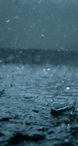 Close up umbrella rain water - a person holding free wallpaper