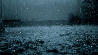 Dark wet street bench background - tonalism free wallpaper