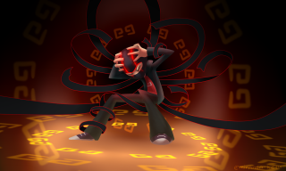 Eldritch man in suit holding - eldritch free wallpaper