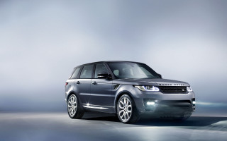 Grey range rover studio photo - a gray background free wallpaper