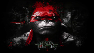 Red mask man dark background - neoexpressionism free wallpaper