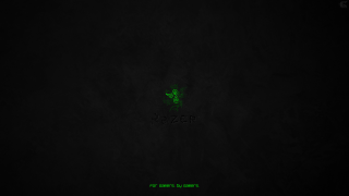 Dark green alien head rippee - a green alien free wallpaper