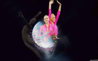Women dance pink black stage - stage free wallpaper