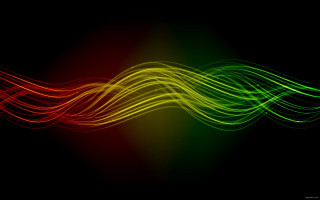 Colorful wave light black red 9 - a colorful wave of light free wallpaper
