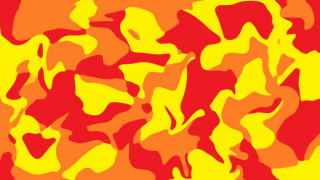Camouflage yellow red flame fire - a yellow border free wallpaper
