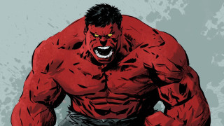 Red hulk glowing male comic - anthony palumbo free wallpaper