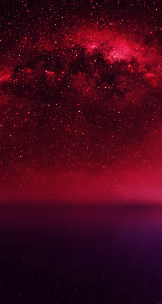 Red purple sky stars purple - redshift free wallpaper