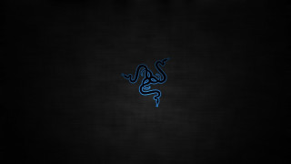 Dark background blue snake side 2 - daarken free wallpaper for desktop