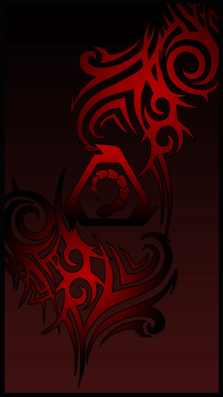 Red black background stylized design - lyco art free wallpaper