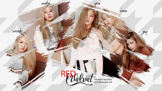 Girls longhair redshirt whitebg redtext - underneath free wallpaper