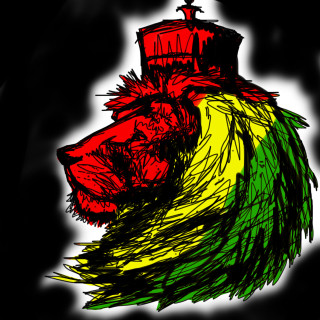 Heart flag cross drawing art - felipe seade free wallpaper