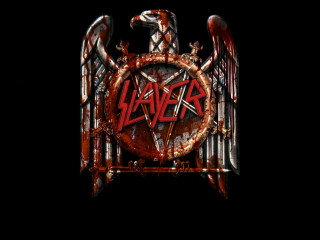 Metal eagle pentagramus front back - eric taylor free wallpaper