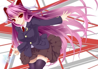 Pink haired girl anime reisen - a picture free wallpaper