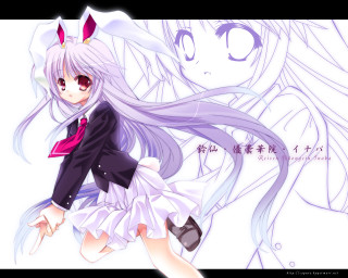 Rabbit girl purple hair stand - hint of yayoi kasuma free wallpaper