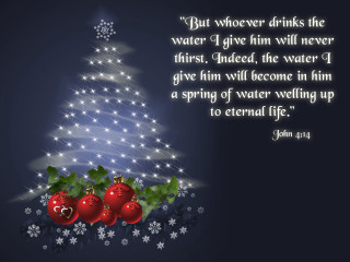 Christmas tree poem ornaments quote 2 - water free wallpaper