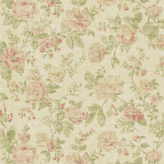 Floral pink green white border - a green border free wallpaper