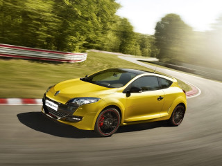 Yellow car driving road forest - a forest of trees free wallpaper