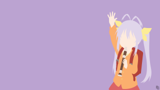 Aguri uchida white hair microphone - a yellow ribbon free wallpaper