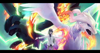 Woman dragon fire breathing bird - its back free wallpaper