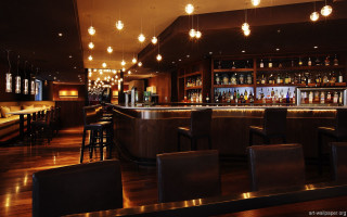 Dimly lit bar stools hanging 2 - free happy birthday wallpaper