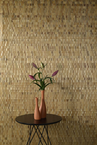 Vase flowers table mosaic pattern - alison kinnaird free wallpaper