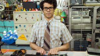 Man tie sitting desk computer - bertram brooker free wallpaper