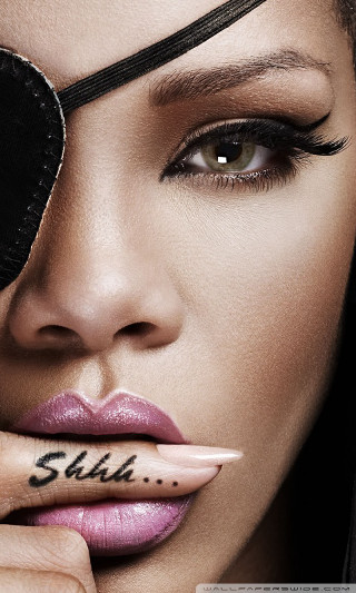 Woman black eyeliner face nose - a black eyeliner free wallpaper