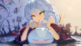 Girl blue hair sitting water - blue hair free wallpaper