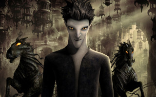 Weird face demonic monsters man - a weird face free wallpaper