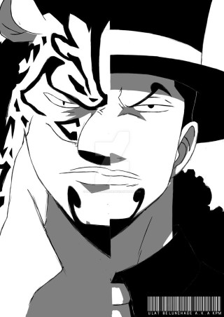 Man hat tie black white - cobra free wallpaper
