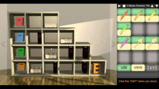 Bookcase items video game interface - modular constructivism free wallpaper