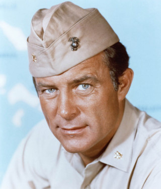 Military man portrait blue background - douglas robertson bisset free wallpaper