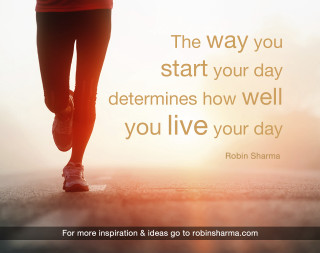 Start your day determine how - inspirational free wallpaper