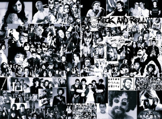 People hair colors beards collage - punk art free wallpaper