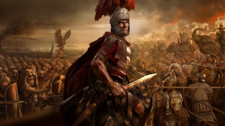 Roman soldier sword crowd people - a crowd of people free wallpaper
