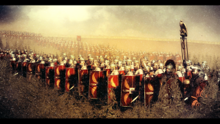 Men armor field sky foggy - dionisiu free wallpaper