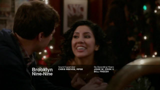 Man woman talking room christmas - christmas free wallpaper