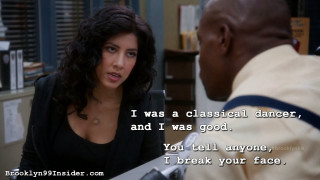 Woman talking man office friends - us free wallpaper