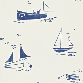 Boat side birds flying sky - a wallpaper free wallpaper