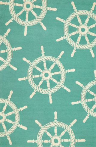 Shipwheel rope blue artsandcrafts silkscreen - the side of it free wallpaper