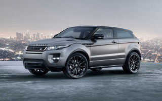 Silver range rover city skyline - the building free wallpaper for desktop