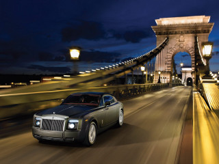 Car bridge night streetlight lamp - luxury free wallpaper
