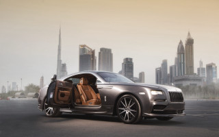 Silver car door open city - clifford ross free wallpaper