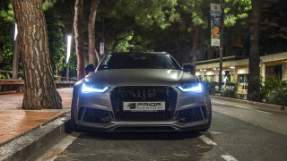 Car parked night headlights person - its headlight free wallpaper