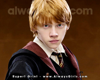 Red haired harry potter portrait - a young man free wallpaper